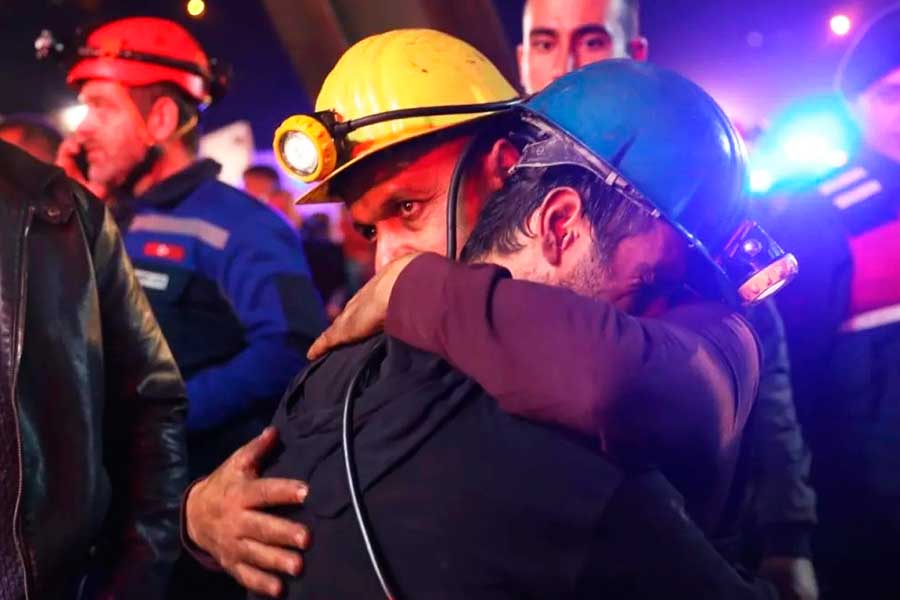 Turquía, accidente minero en Bartın