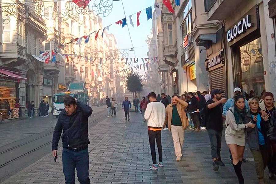 Estambul, atentado en İstiklal