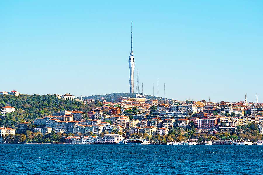 Estambul, el Bósforo y la colina de Çamlıca