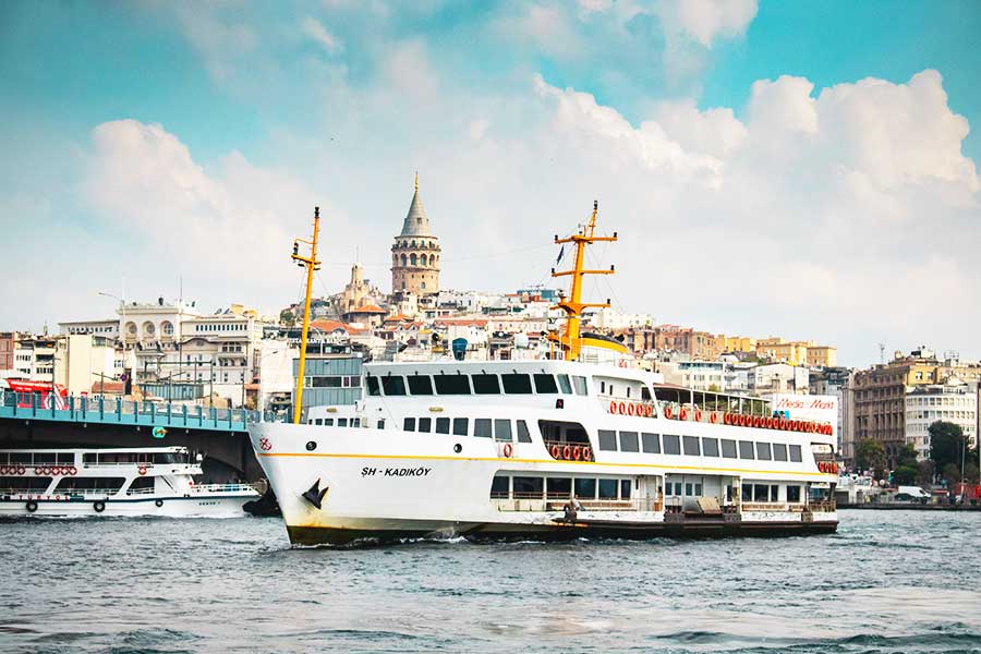 Estambul, líneas de ferry