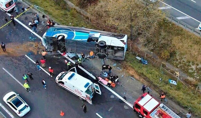 Turkey, bus accident