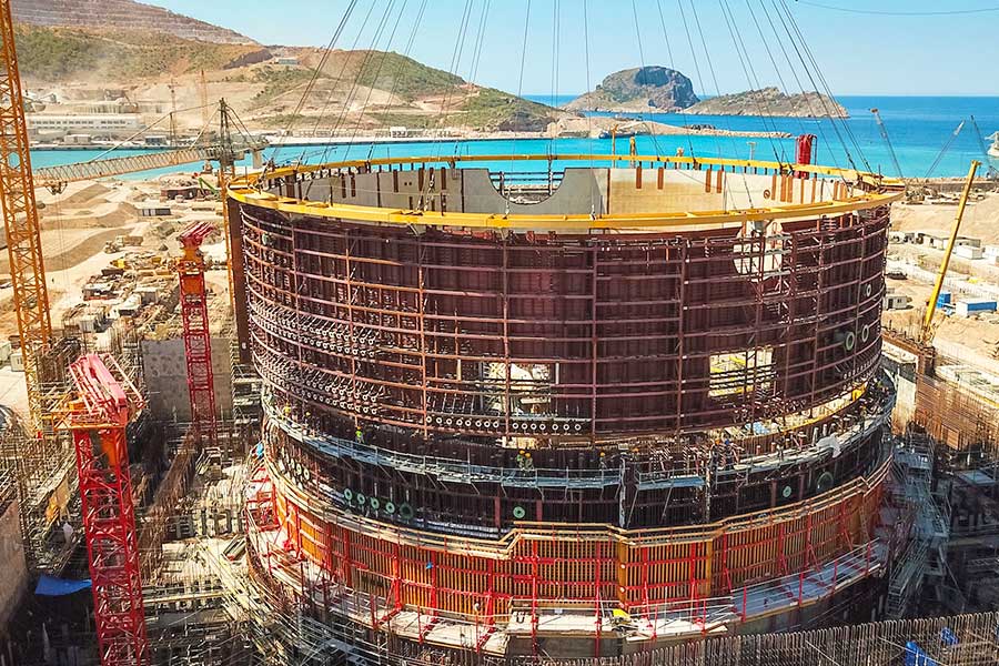 Turkey, construction of Akkuyu nuclear power plant
