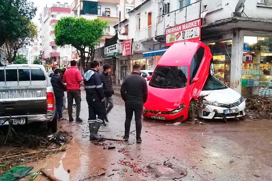 Turkey, floodings in Antalya