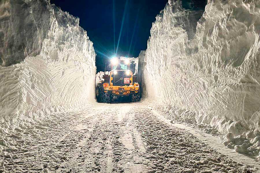 Turquía, nevadas, nieve
