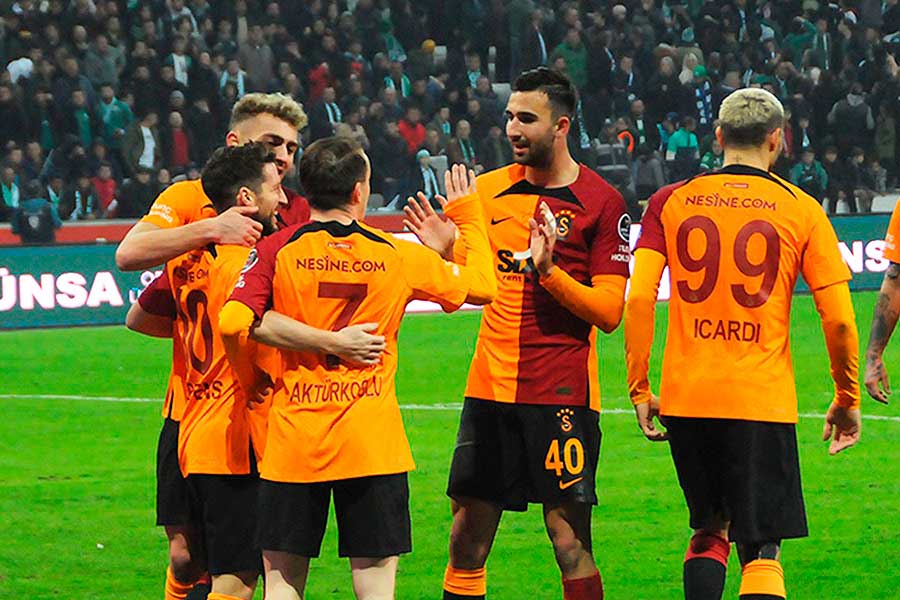 Galatasaray goal in the league