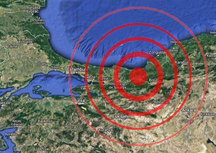 Turkey, earthquake in Düzce