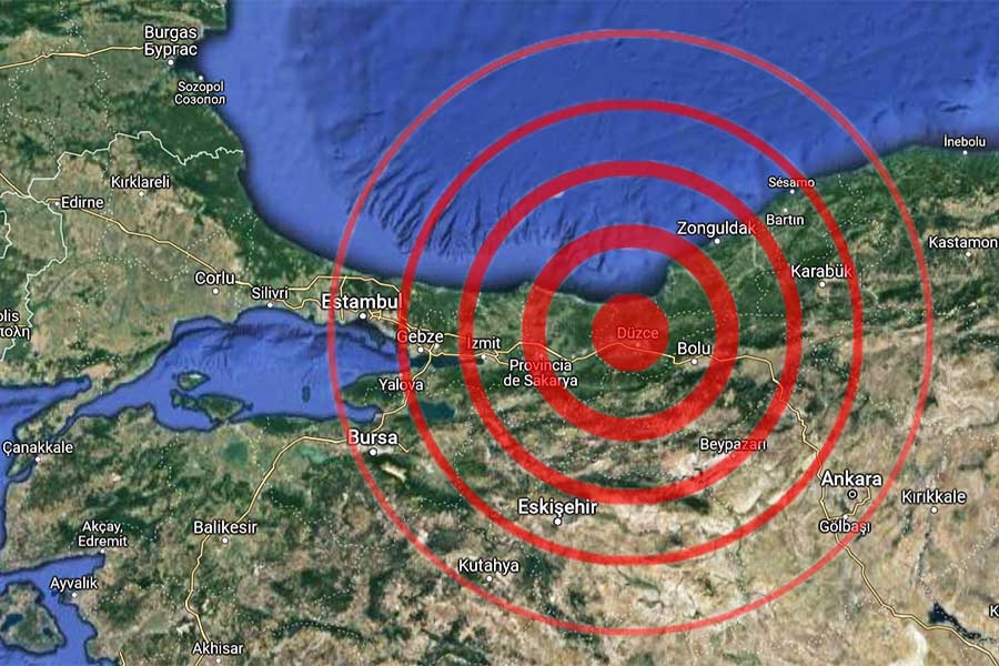 Turkey, earthquake in Düzce