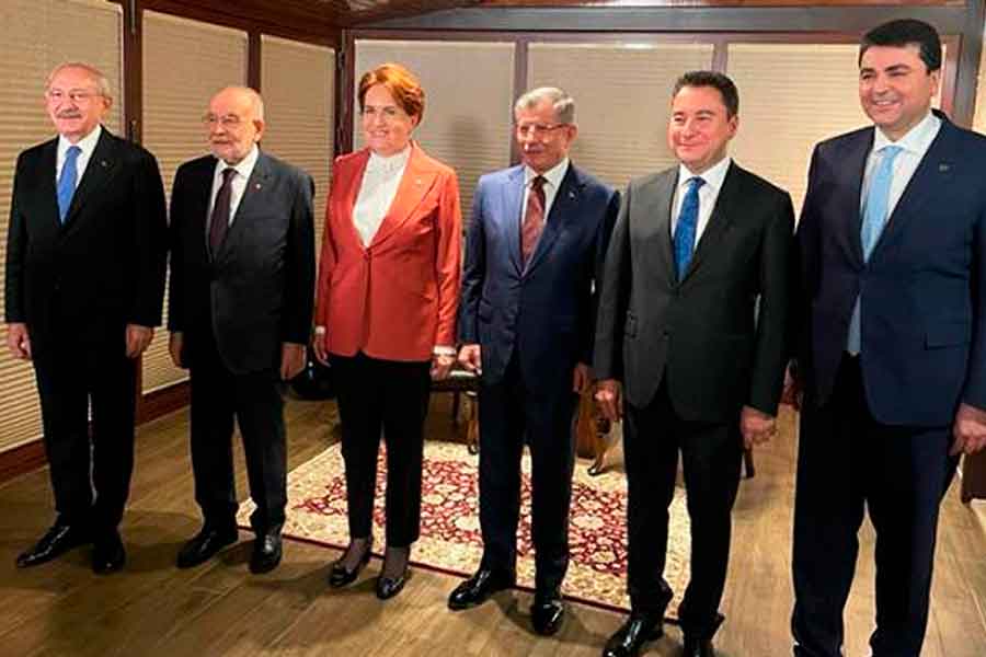 Turkey, opposition coalition