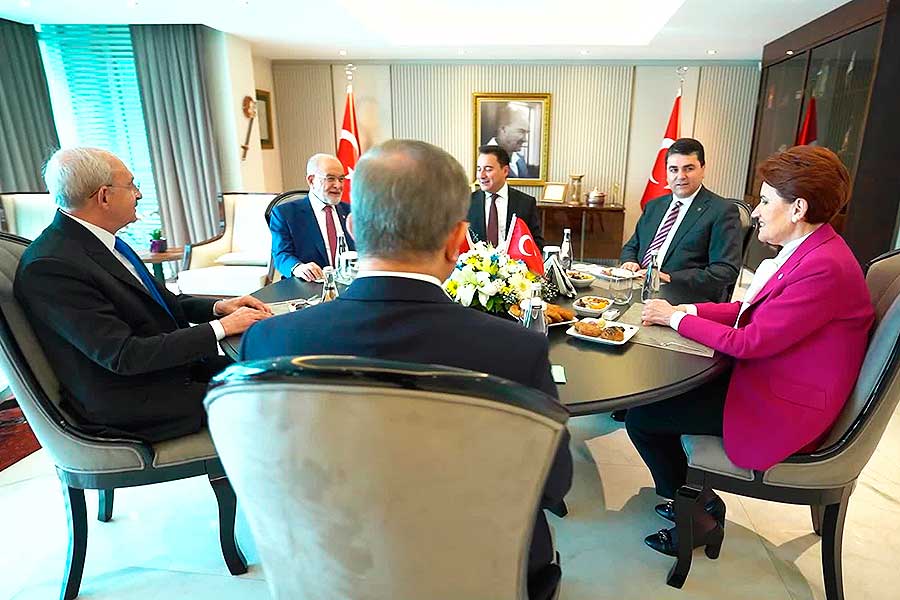 Turkey, opposition parties coalition