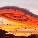Turquía, nube en forma de OVNI en Bursa