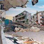 destrucción de viviendas tras el terremoto en Turquía