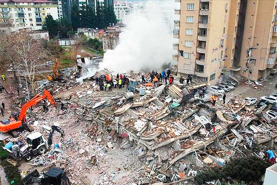 earthquake in SE Turkey