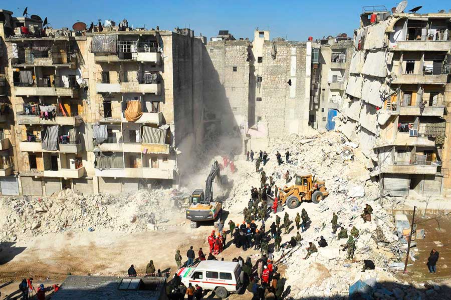 Siria, consecuencias de los terremotos en Turquía