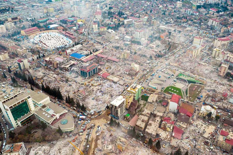 Turkey, earthquakes in Kahramanmaraş