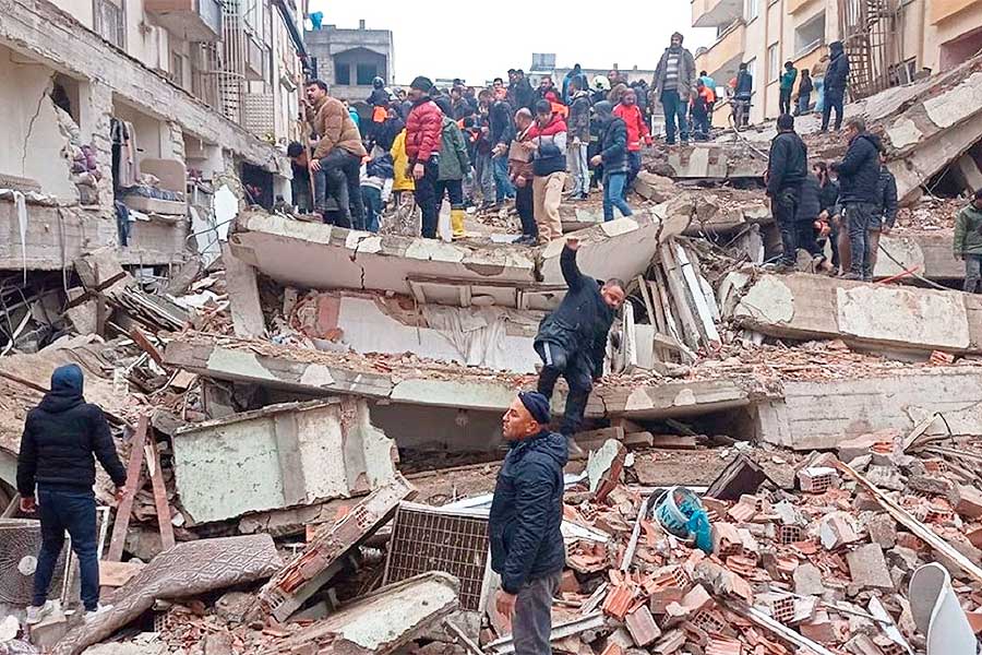 Turkey, earthquakes in SE Turkey