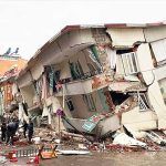 Turquía, edificios dañados por los terremotos