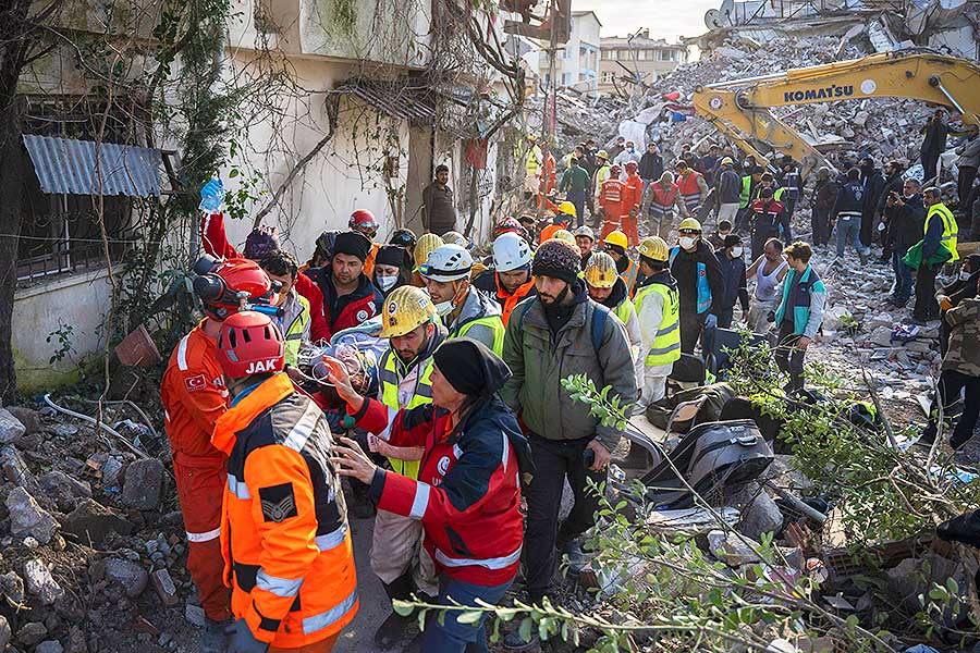 Turquía, rescate de supervivientes en Antakya