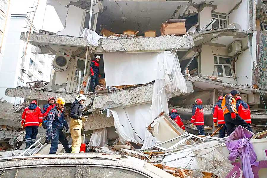 Turquía, rescate de las víctimas del terremoto de Kahramanmaraş