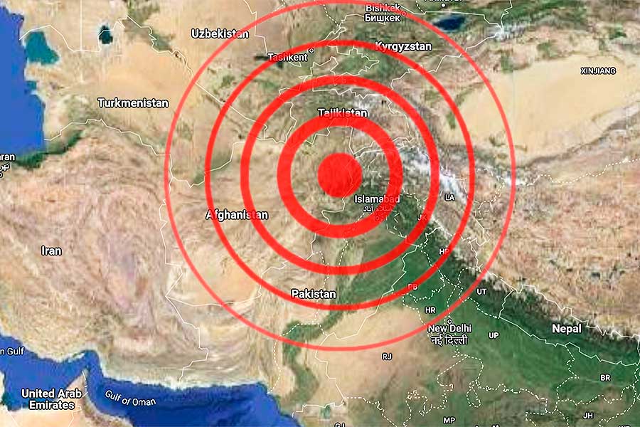 Afghanistan and Pakistan earthquake