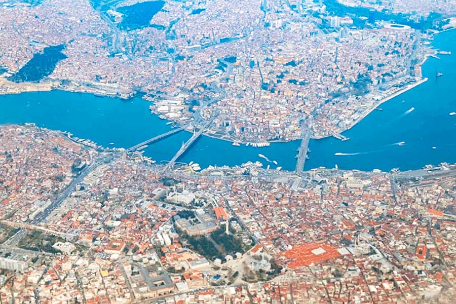 Estambul, vista aérea