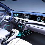 interior del coche eléctrico turco TOGG
