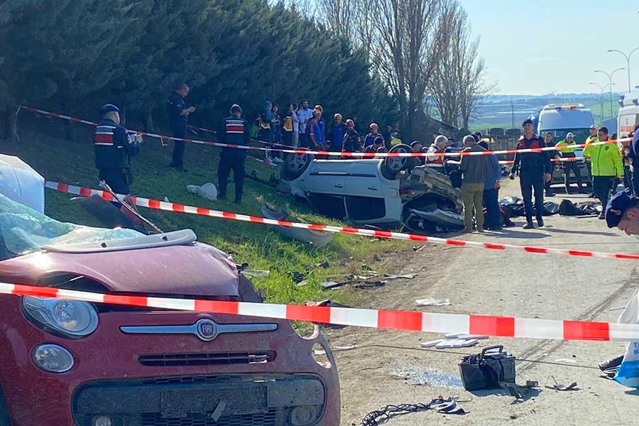 Istanbul, traffic accident