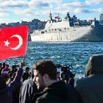 Estambul, portaaviones turco Anadolu