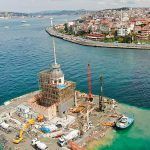 Estambul, restauración de la Torre de la Doncella