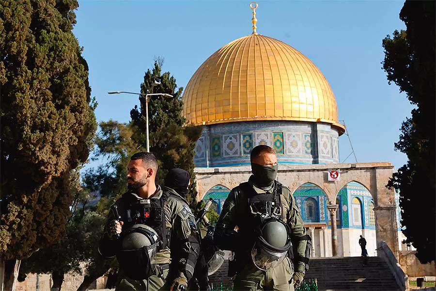 Jerusalem, Israeli assault on Al-Aqsa Mosque