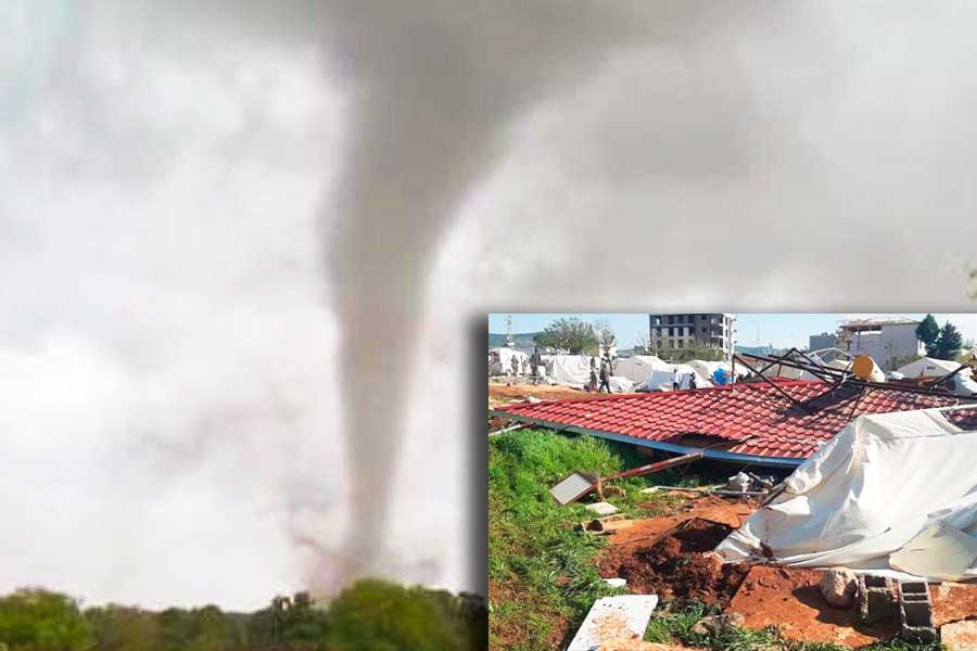 Turkey, tornado in Kahramanmaraş