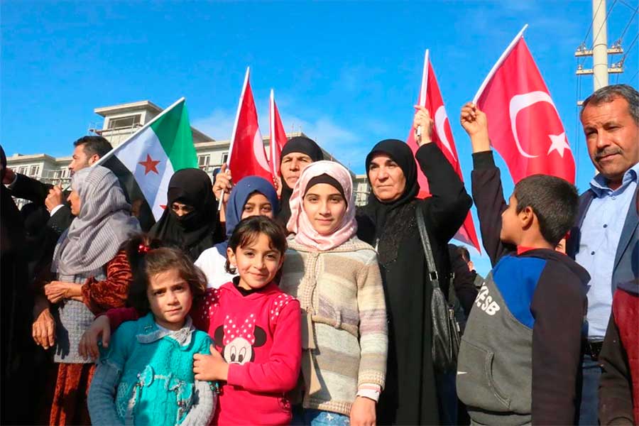 Syrian refugees in Turkey