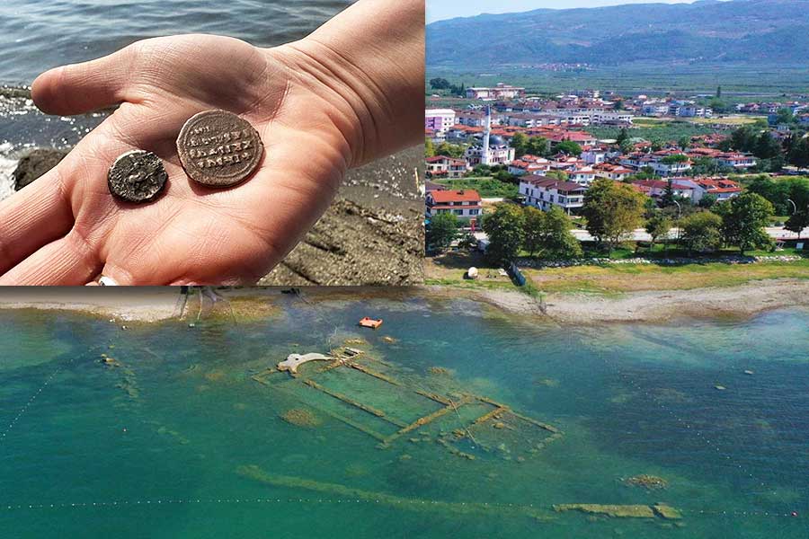 Turkey, coins discovered in Nicaea