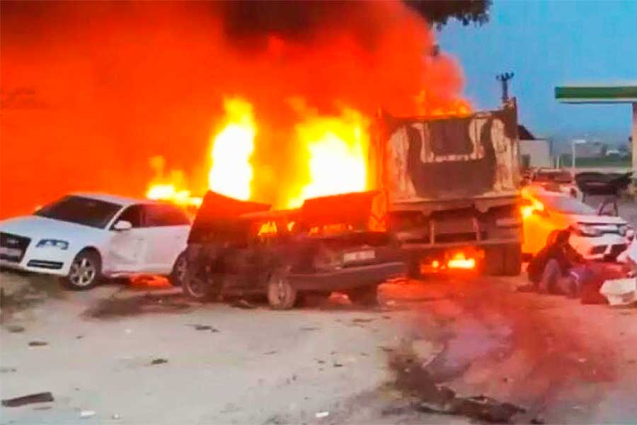 Turkey, multiple collision in Hatay