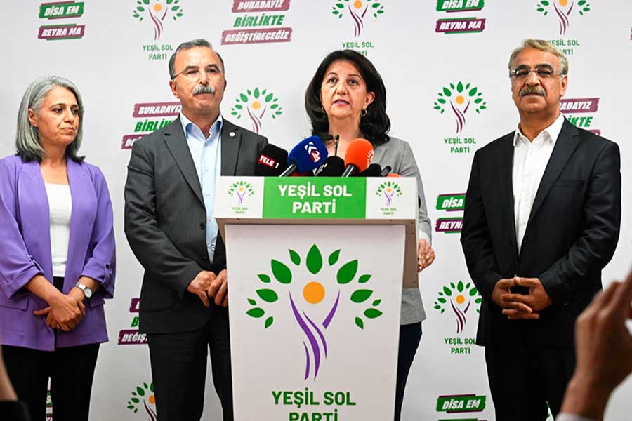 Kurdish nationalists of the HDP party