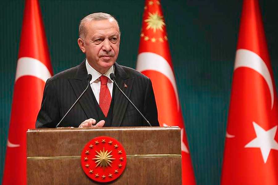 presidente turco Tayyip Erdoğan