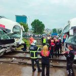 Turquía, choque de trenes en Samsun