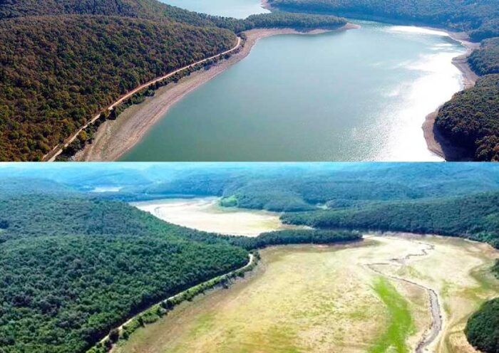 drought in Istanbul, Kazandere dam