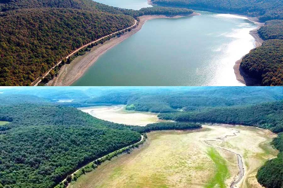 drought in Istanbul, Kazandere dam
