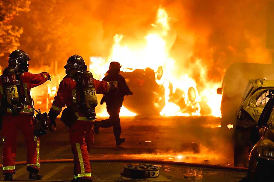 France, protests after Nahel's murder