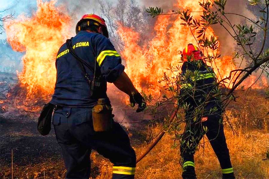 Greece, wildfires in Rhodes