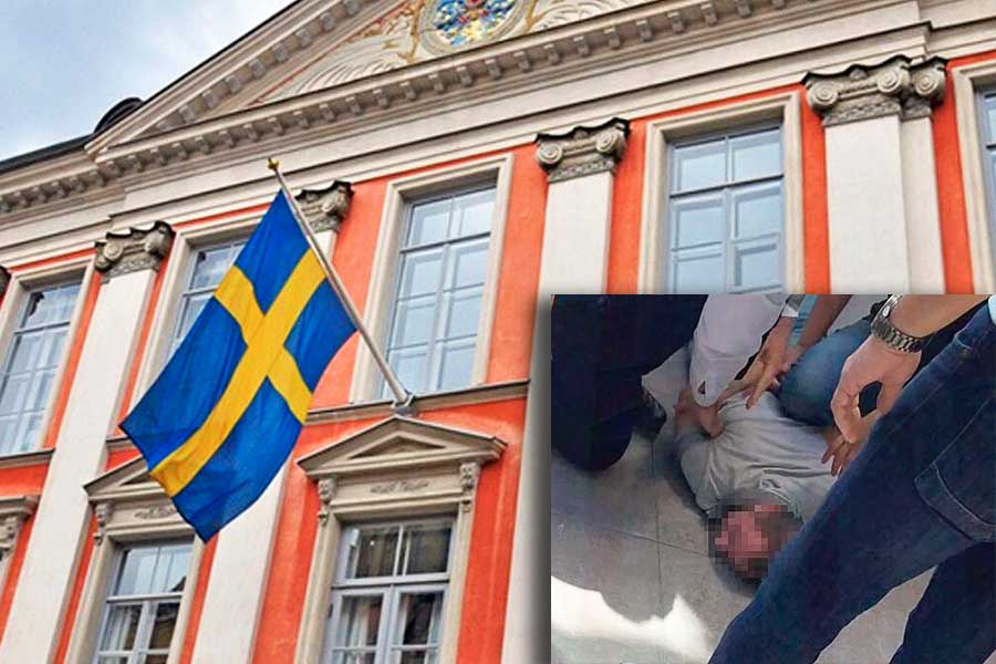 Turkey, attack on the consulate of Sweden in Izmir