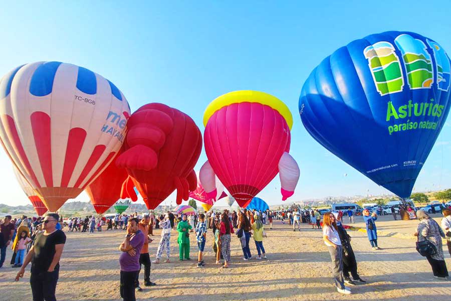 Turkey, Cappadocia balloon festival