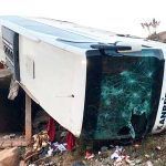 accidente de autobús en Turquía