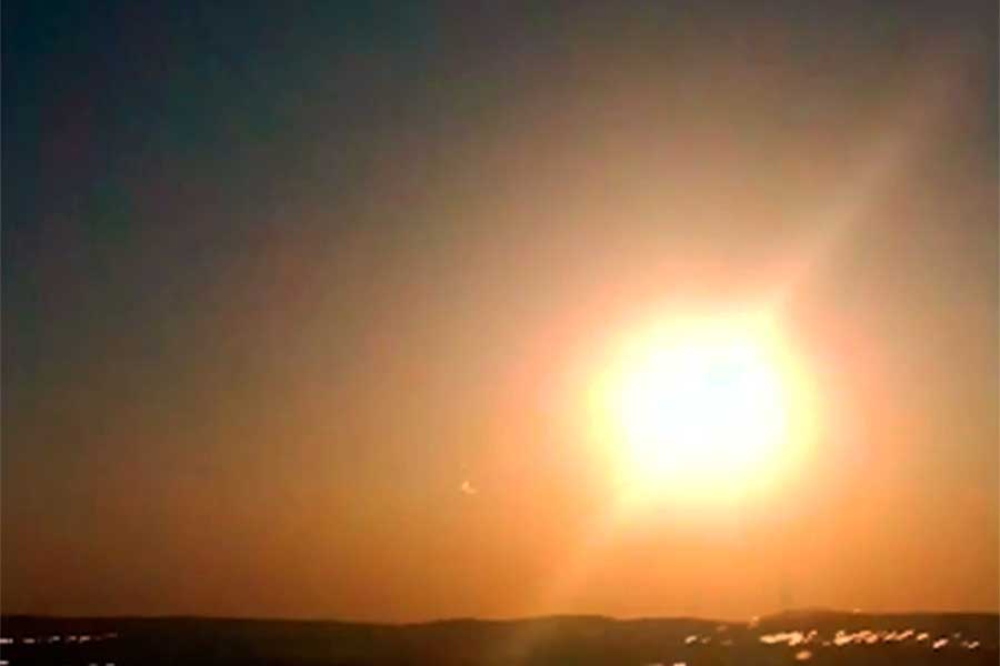 meteorite seen in Turkey