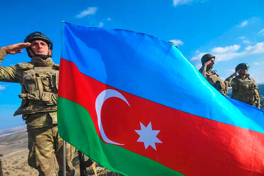 soldiers of Azerbaijan