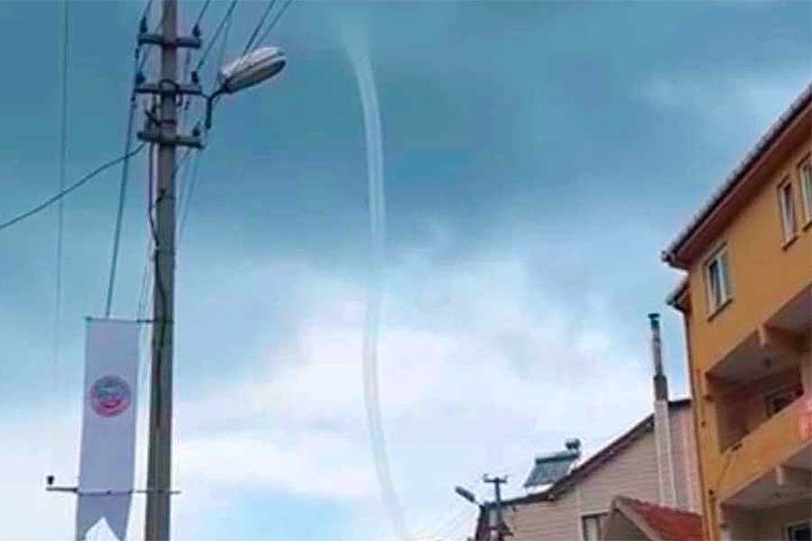 tornado in Turkey