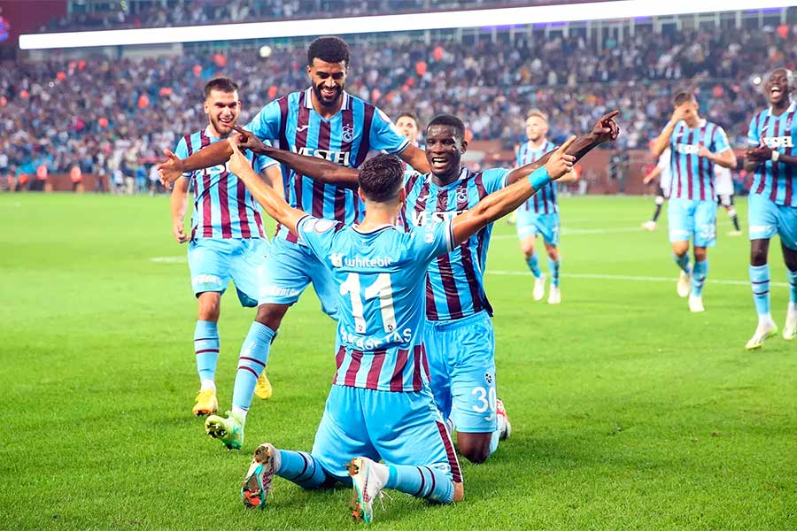 Trabzonspor, goal against Beşiktaş