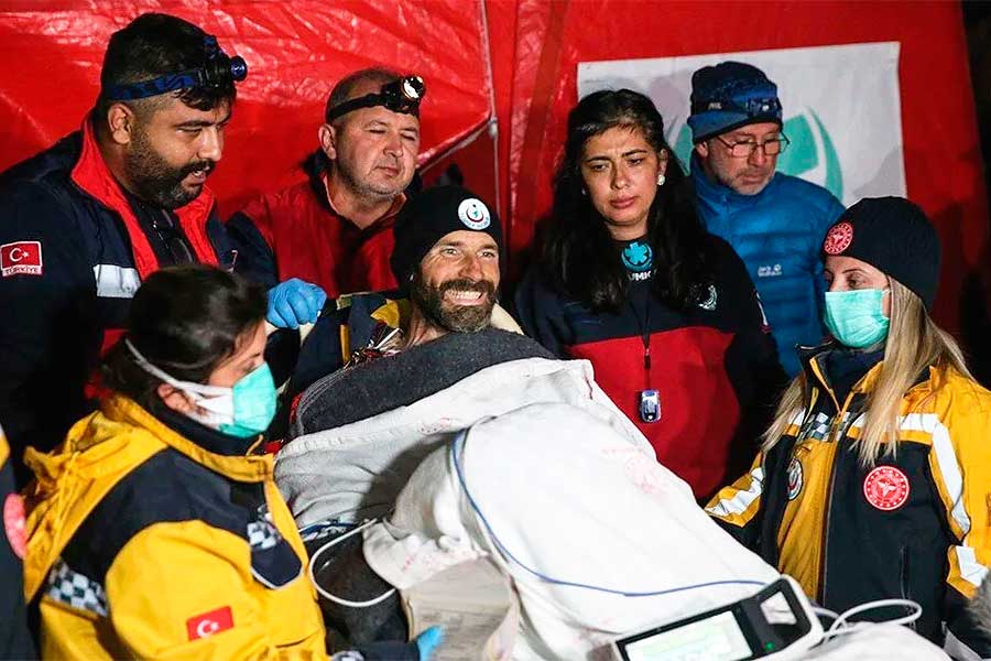 Turquía, rescate de Mark Dickey