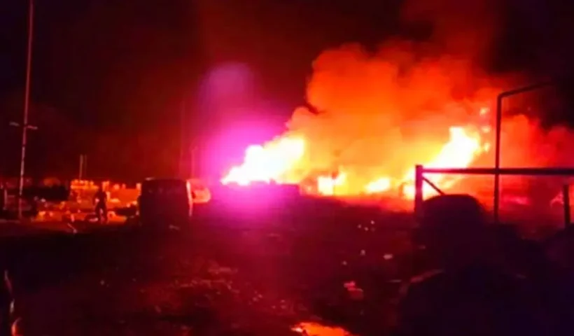 Azerbaijan, explosion in a petrol station in Karabakh
