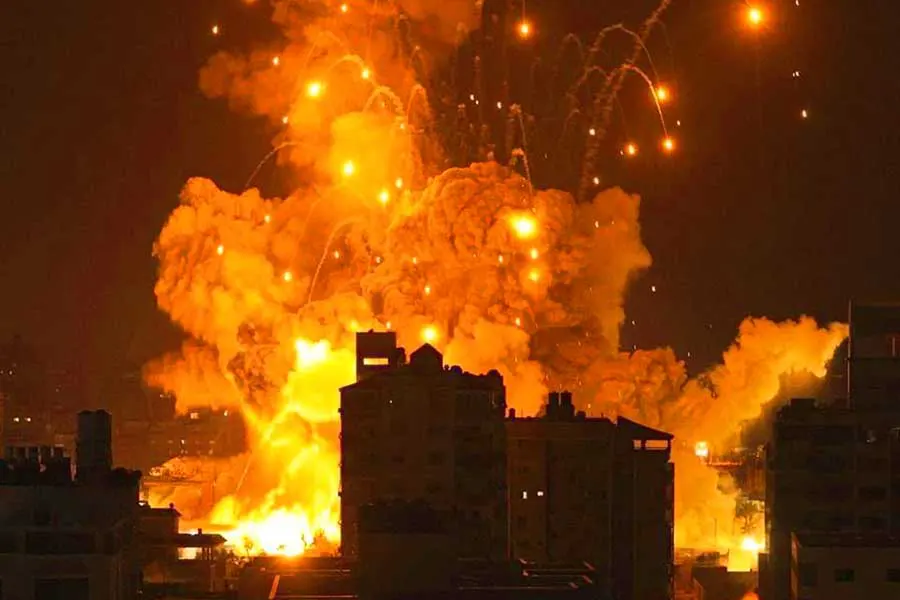 bombardeo de Israel sobre la Franja de Gaza